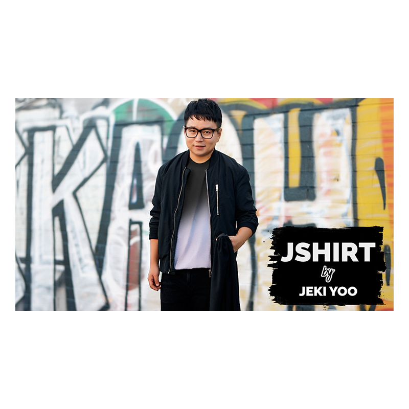 JSHIRT BLACK (Gimmicks and Online Instruction) by Jeki Yoo - Trick