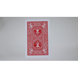 Bicycle Jumbo Blank Face (Red)
