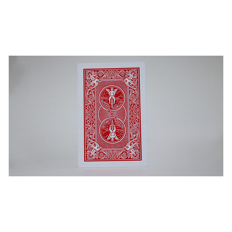 Bicycle Jumbo Double Back (Red/Red)