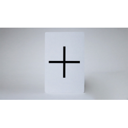 Bicycle Jumbo Gaff Card Double Face (Cross/Wavy Lines)