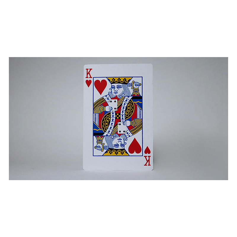 Bicycle Jumbo King Reveal (Red) by Murphys Magic