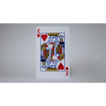 Bicycle Jumbo King Reveal (Red) by Murphys Magic