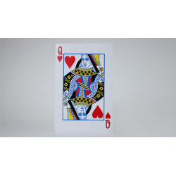 Bicycle Jumbo Queen of Hearts 2 of Club
