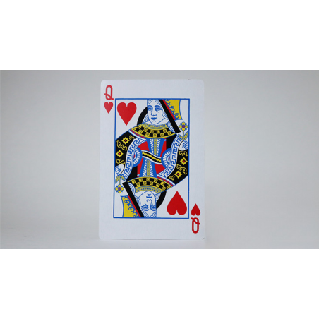 Bicycle Jumbo Queen of Hearts 2 of Club