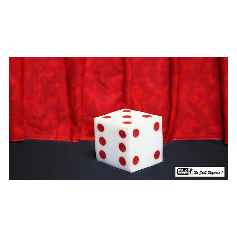 Ball to Dice (Red/White) by Mr. Magic - Trick