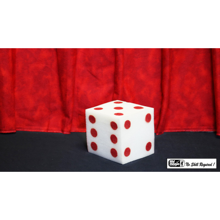 Ball to Dice (Red/White) by Mr. Magic - Trick