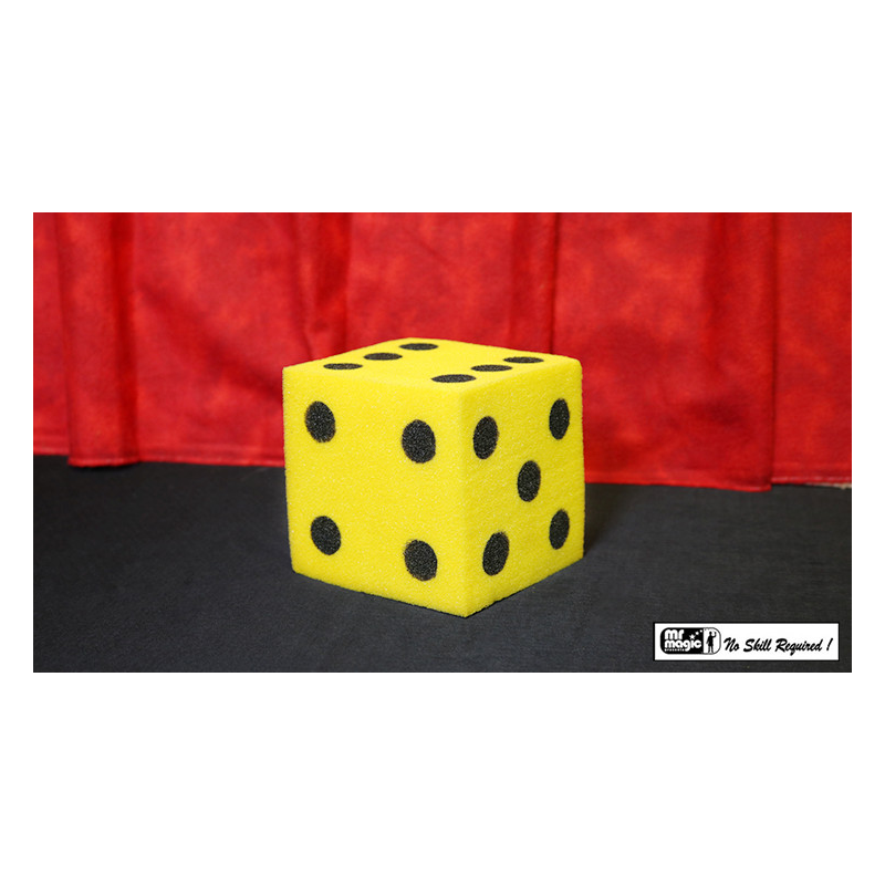 Ball To Dice (Yellow/Black) by Mr. Magic - Trick