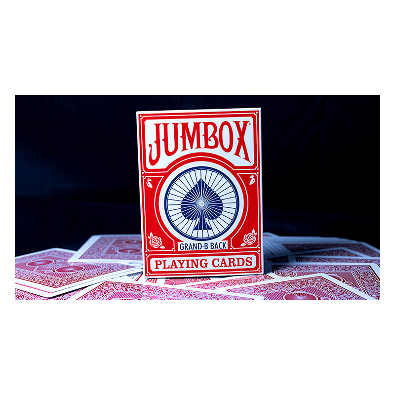 Jumbox Marked Deck (Red) by Magic Dream