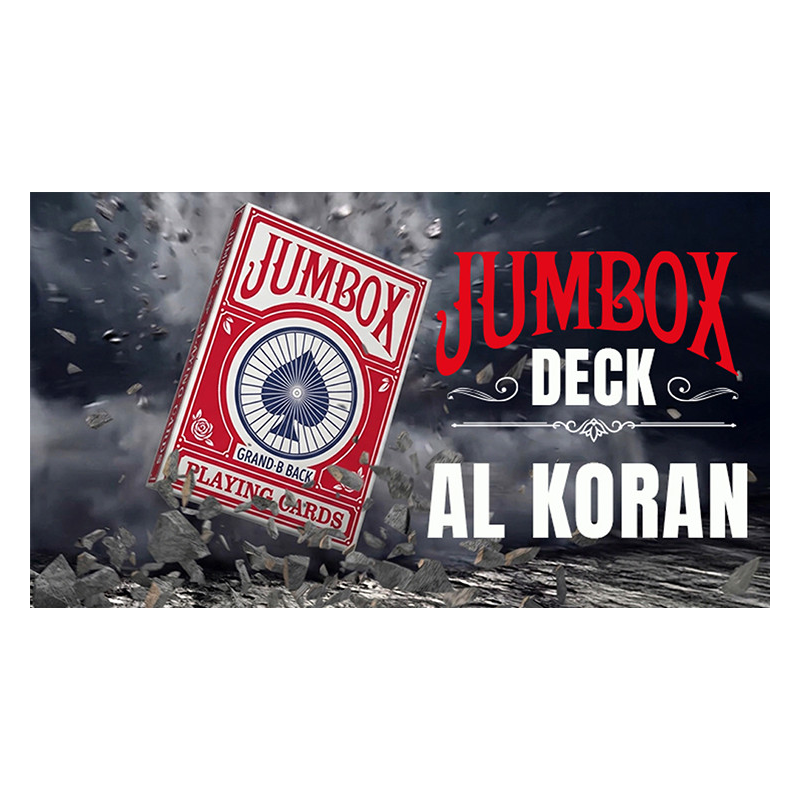 Jumbox Koran Deck (Red) by Magic Dream