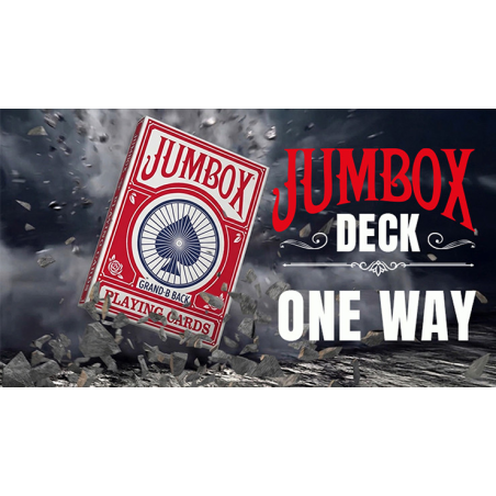 Jumbox One Way Deck (Red) by Magic Dream