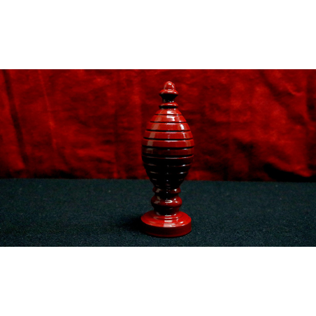 BALL VASE and SILK (RED) by Premium Magic - Trick