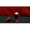 BALL VASE and SILK (RED) by Premium Magic - Trick