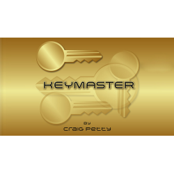 Keymaster Brass (Gimmicks and Online Instructions) by Craig Petty - Trick