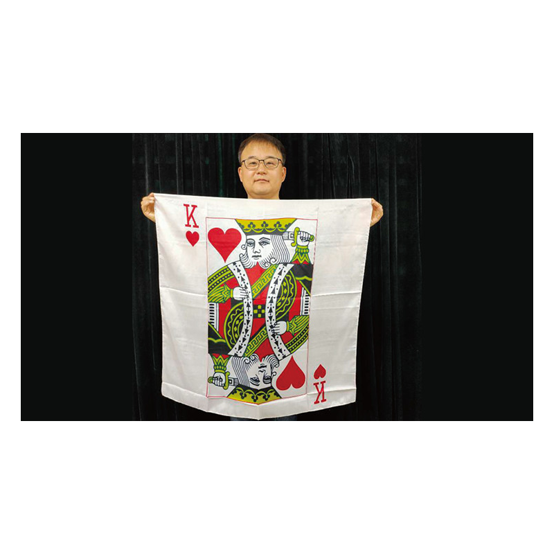 King Card Silk 36" by JL Magic - Trick