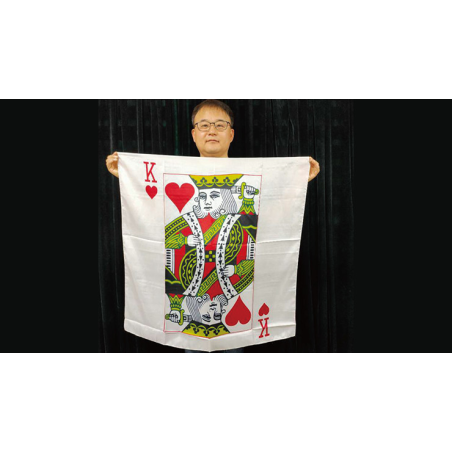 King Card Silk 36" by JL Magic - Trick