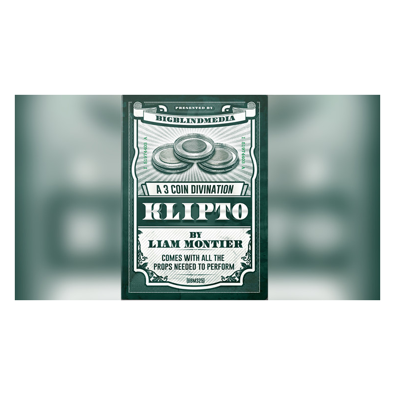 BIGBLINDMEDIA Presents Klipto - A 3 Coin Divination (Gimmicks and Online Instructions) by Liam Montier - Trick