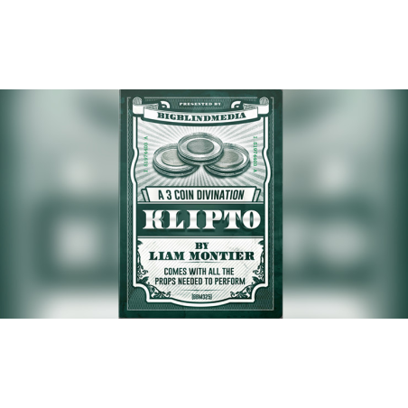 BIGBLINDMEDIA Presents Klipto - A 3 Coin Divination (Gimmicks and Online Instructions) by Liam Montier - Trick