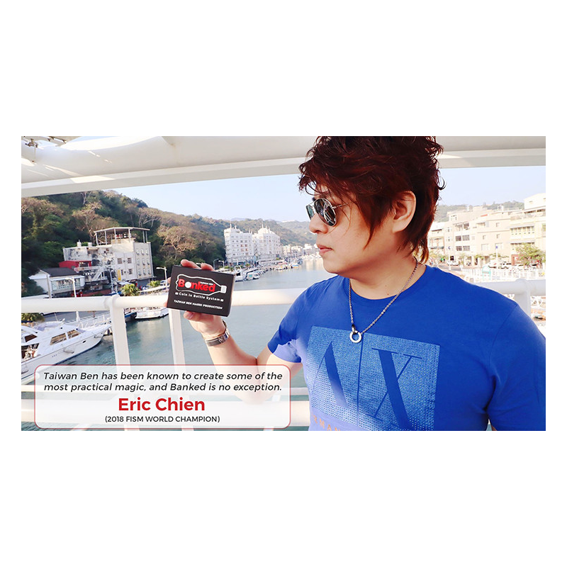 Banked - Red, Coca-Cola (Gimmicks and Online Instructions) by Taiwan Ben - Trick