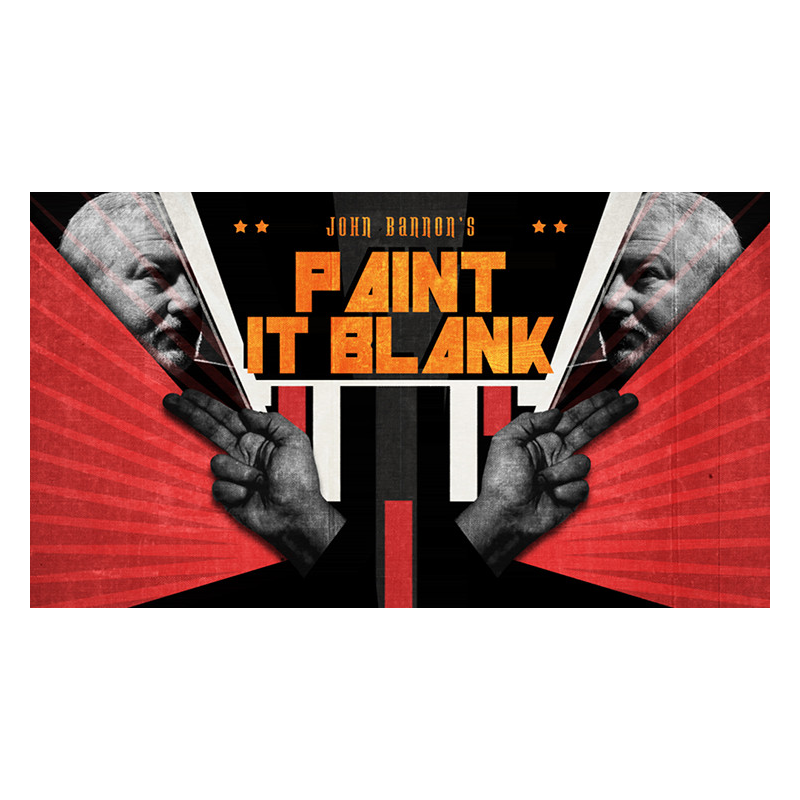 BIGBLINDMEDIA Presents John Bannon's Paint It Blank (Gimmicks and DVD) - DVD