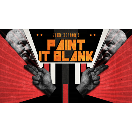 BIGBLINDMEDIA Presents John Bannon's Paint It Blank (Gimmicks and DVD) - DVD