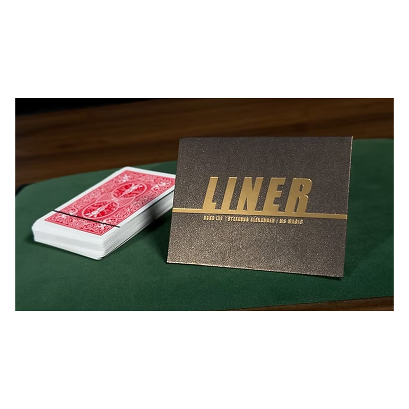 LINER by Bond Lee, Alexander Stefanus and MS Magic (Red)