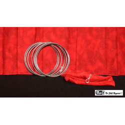 5" Linking Rings SS (7 Rings) by Mr. Magic - Trick