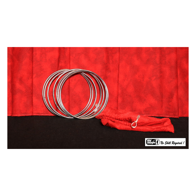 5" Linking Rings SS (7 Rings) by Mr. Magic - Trick