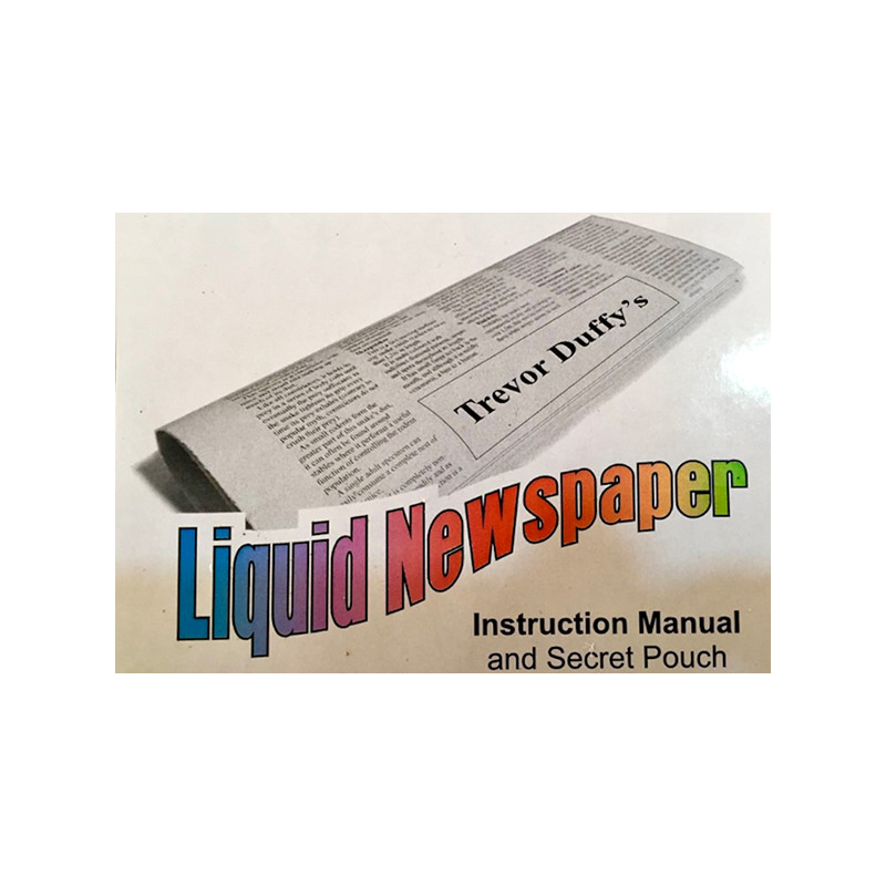 Liquid Newspaper by Trevor Duffy - Trick