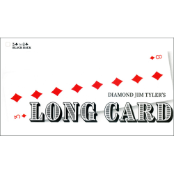 Long Card (Black) by Diamond Jim Tyler