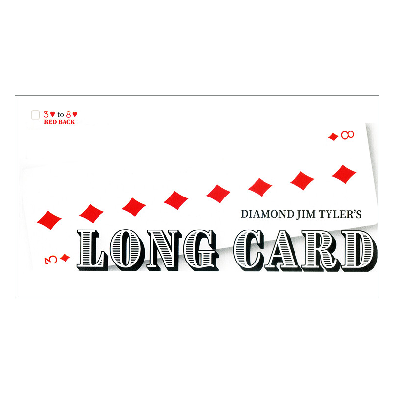 Long Card by Diamond Jim Tyler