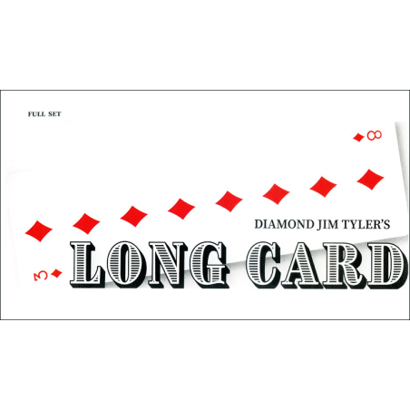 Long Card (Set) by Diamond Jim Tyler