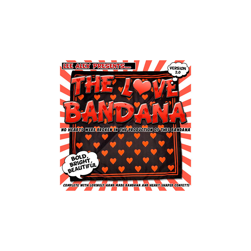 LOVE BANDANA V2 by Lee Alex - Trick