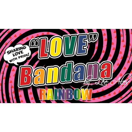 Love Bandana - Rainbow by Lee Alex