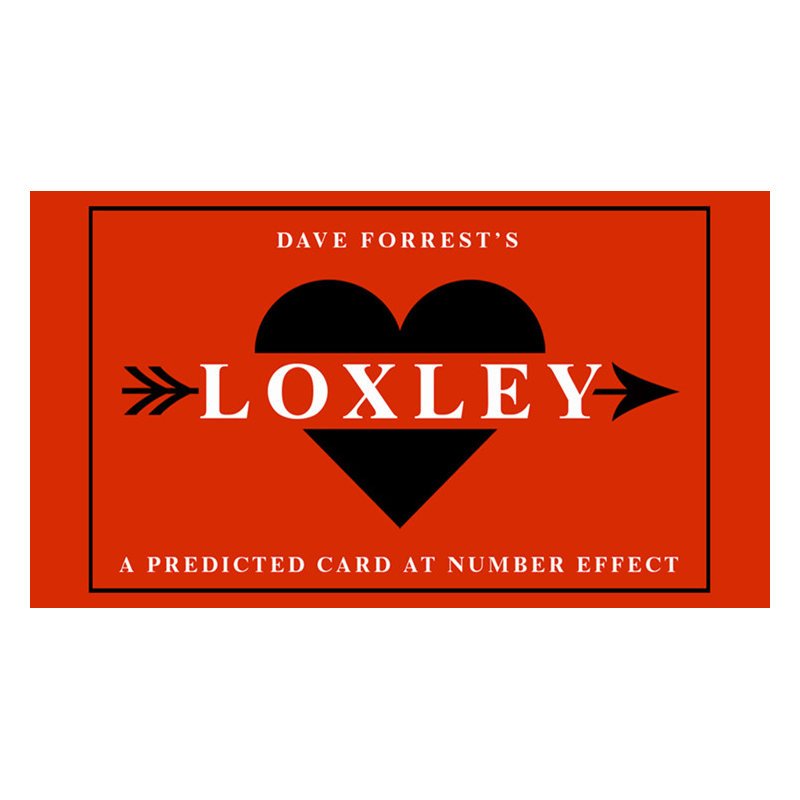 Loxley (Gimmicks and Online Instructions) by David Forrest - Trick
