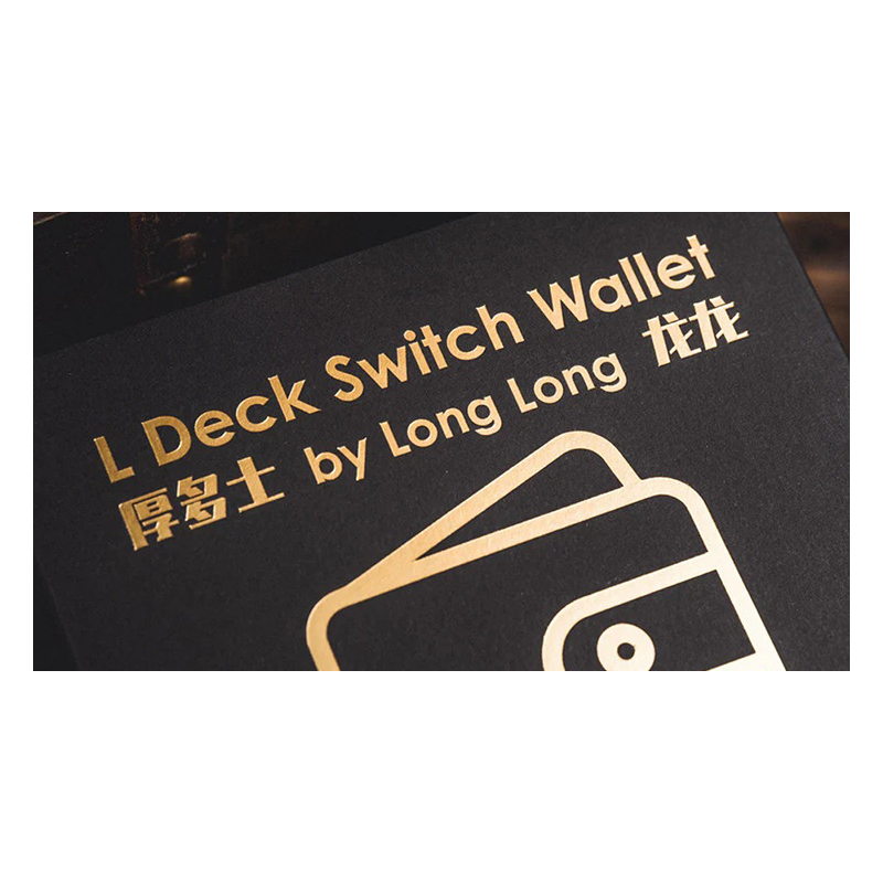 L Deck Switch Wallet by Long Long and Bacon Magic
