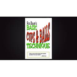 Basic Cups and Balls Technique book - Ron Bauer