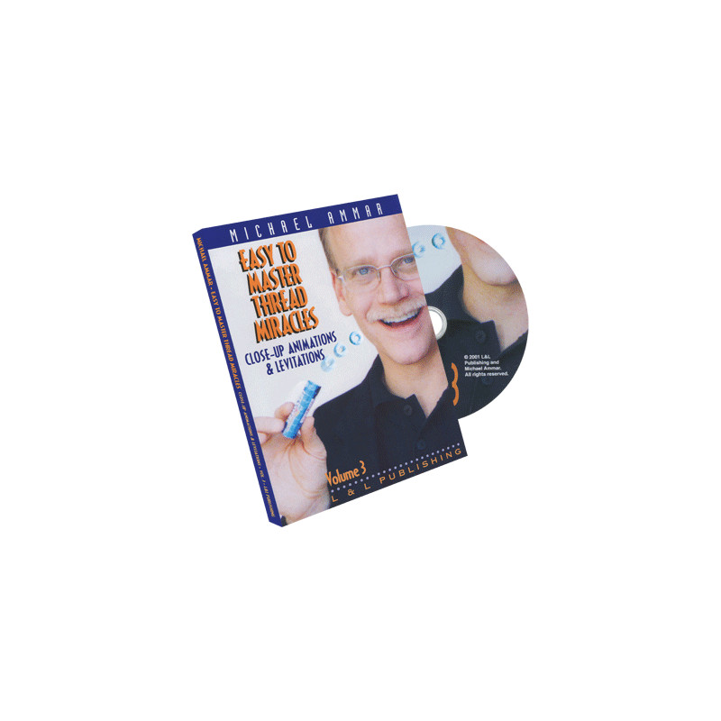 Easy to Master Thread Miracles (Closeup Animations and Levitations) No.3 by Michael Ammar - DVD
