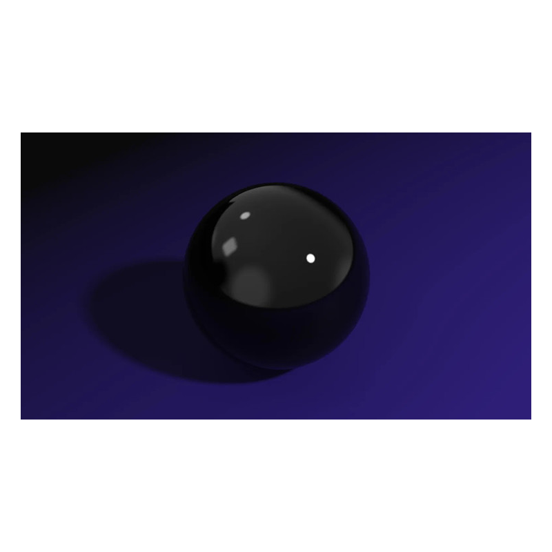 Magnetic Ball (Black) by Iarvel Magic