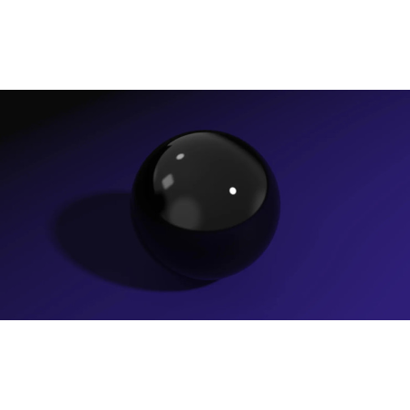 Magnetic Ball (Black) by Iarvel Magic