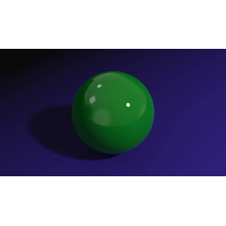 Magnetic Ball (Green) by Iarvel Magic