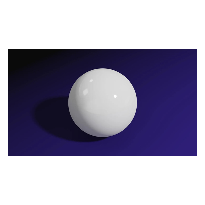 Magnetic Ball (White) by Iarvel Magic