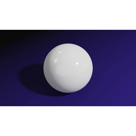 Magnetic Ball (White) by Iarvel Magic
