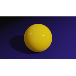 Magnetic Ball (Yellow) by Iarvel Magic