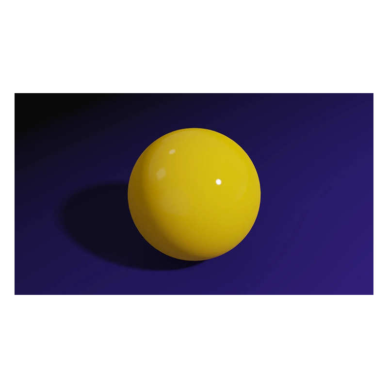 Magnetic Ball (Yellow) by Iarvel Magic