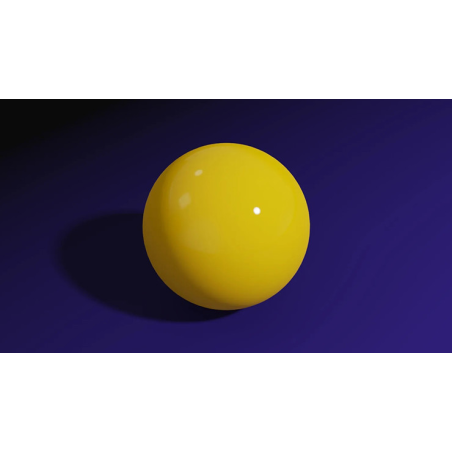 Magnetic Ball (Yellow) by Iarvel Magic