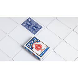 Magnetic Card - Bicycle Cards (2 Per Package) Blank Face Blue by Chazpro - Trick