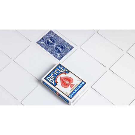 Magnetic Card - Bicycle Cards (2 Per Package) Blank Face Blue by Chazpro - Trick