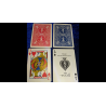 Magnetic Card- Bicycle Cards (2 Per Package) Double Back Blue by Chazpro - Trick