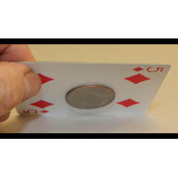 Magnetic Card- Bicycle Cards (2 Per Package) Double Back Blue by Chazpro - Trick