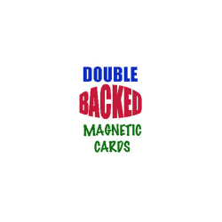 Magnetic Card- Bicycle Cards (2 Per Package) Double Back Blue by Chazpro - Trick